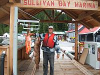 Rocky with red snapper and lingcod